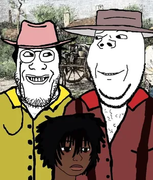 A young buck is about to be broken.